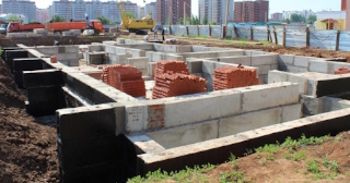 Фундаменты промышленных зданий в Барабинске цена от 24464 руб. - заказать строительство фундамента промздания под стальные колонны